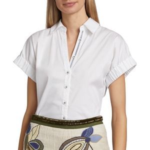 Veronica Beard Matera Button Shirt Size 4